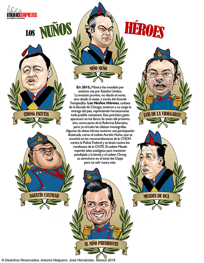 Los Nuños Héroes. Domingo 29 de noviembre de 2015